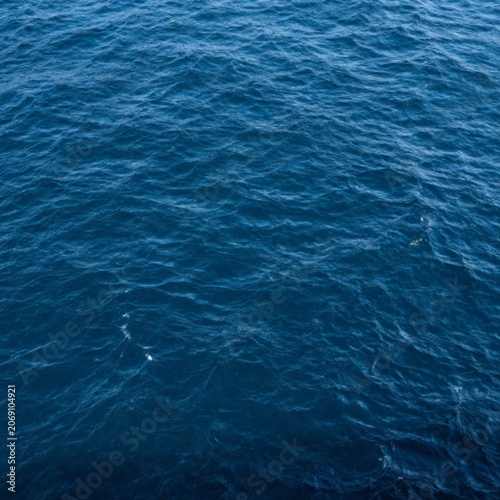 Ultra-Realistic Deep Ocean Blue Water Texture Background