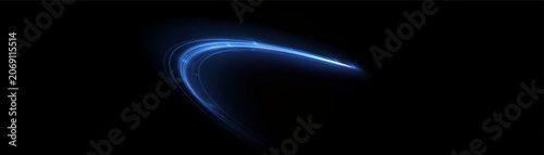Glowing blue light dust particles cluster isolated on black background magical shimmer effect for graphic design compositing particles abstract background particle
