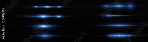 Glowing blue light dust particles cluster isolated on black background magical shimmer effect for graphic design compositing particles abstract background particle