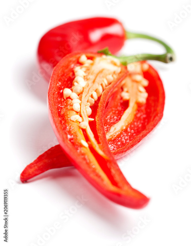 Red chilly peppers