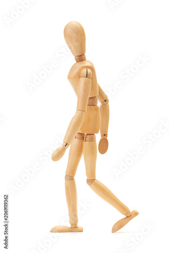 Wooden mannequin