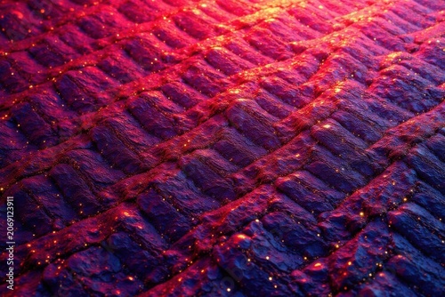 Intricate herringbone textile, continuous design, geometric, woven