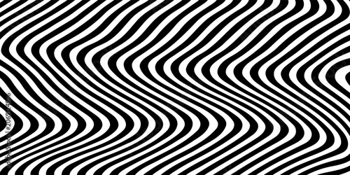 Tableau sur toile Psychedelic lines