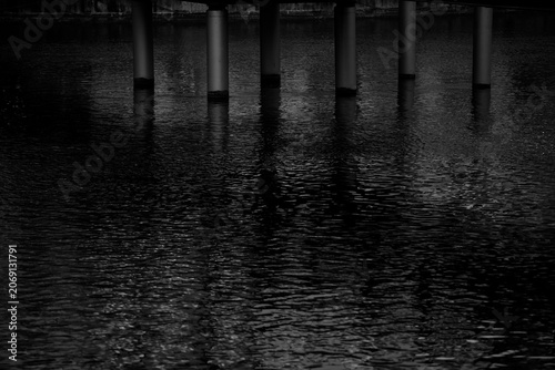 Switzerland, Zurich River reflection