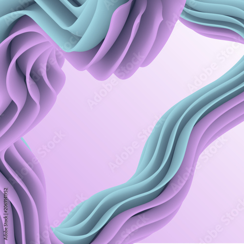 Gradient liquid abstract background