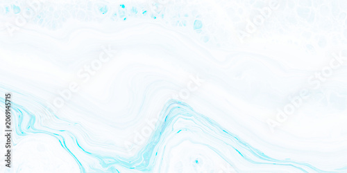 Abstract Blue Liquid Marble Background Featuring Watercolor Waves, Fluid Swirls and Modern Artistic Design.