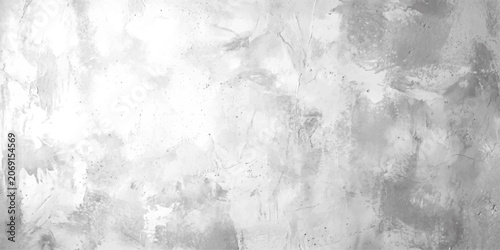Tableau sur toile Abstract textured background in grayscale with soft light effects, resembling plaster or concrete, creating a minimalist and artistic feel