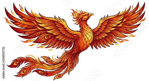 Photos soaring majestic phoenix in flight