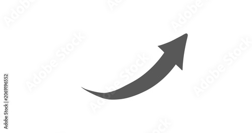black curved arrow alpha channel. black curved arrow green screen. black curved arrow chromakey.	
