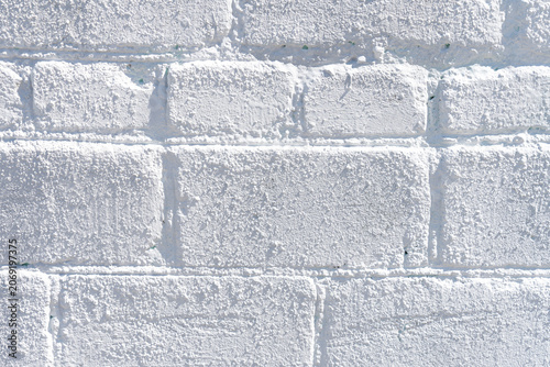 Foto The texture of a painted brick wall