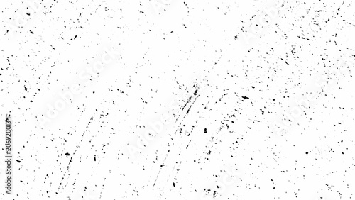 Quadro su tela Distress overlay texture with scattered black speckles on a white background cre