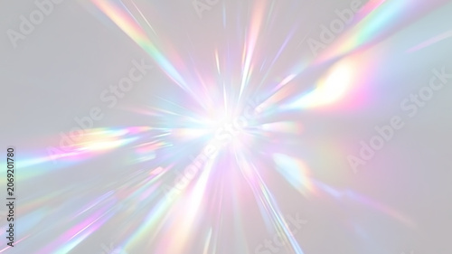 Canvastavla Crystal Optical Light with Rainbow Refraction and Sparkling Diamond Effect, Tran
