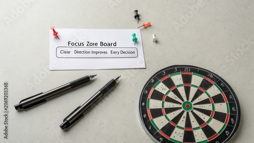 Focus Zone Board for Improved Clarity and Decision-Making Process