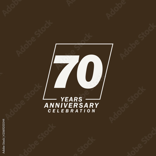 anniversary logo template for event, invitation, greeting, web, vector eps 10 for donwload