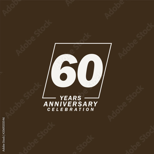 anniversary logo template for event, invitation, greeting, web, vector eps 10 for donwload