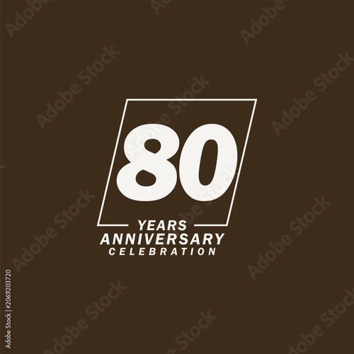 anniversary logo template for event, invitation, greeting, web, vector eps 10 for donwload