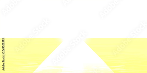 Fotografia Abstract light tunnel, representing progress and unknown future, bathed in ethereal glow