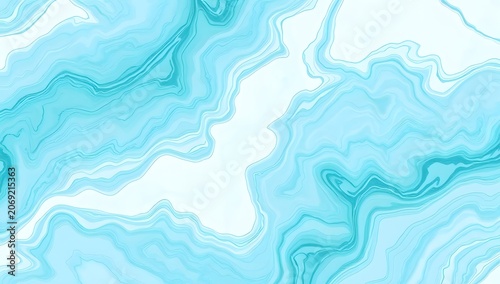 Premium Marble Background Caribbean Blue Seafoam Green Luxury Stone Texture Seamless Art
