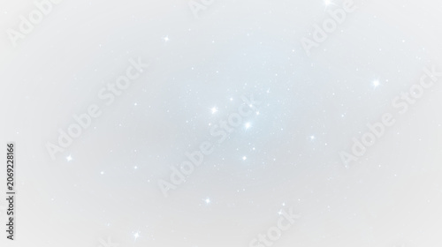Fotografie Space galaxy sky png with glowing starlight, cosmic dust particles and dark abstract universe background illustration