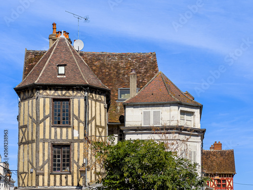 Stepping into History: Captivating Street Views of Auxerre's Old Village