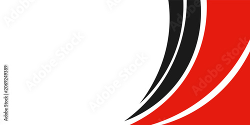 Red and black business banner background