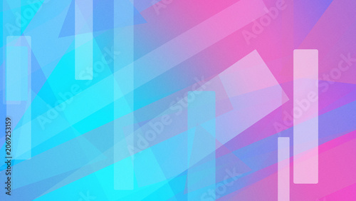 Dreamy pastel gradient background shows futuristic bars and arrow shapes, evoking optimism and technology trends for design, presentations, and marketing concepts.