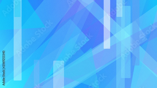 A soothing geometric blue abstract backdrop with layered shapes and gentle light reflections, ideal for modern website headers, presentations, and tech branding.