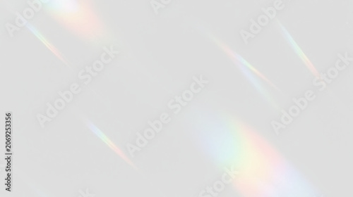 Glass sparkle effect png with colorful spectrum light, crystal reflections and transparent decorative background style.