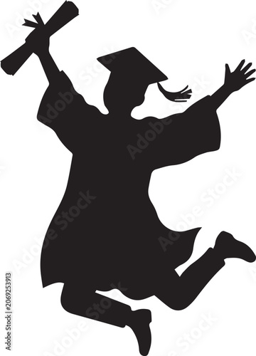 vector illustration of a witch