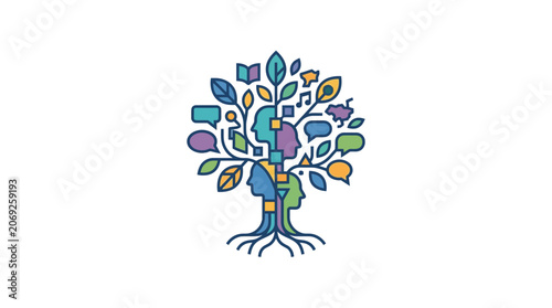 Tree of Knowledge and Communication: Ideas, Learning, and Connection