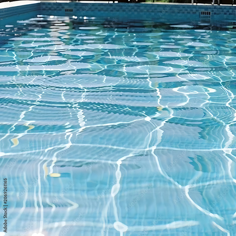 Naklejka premium Swimming pool water