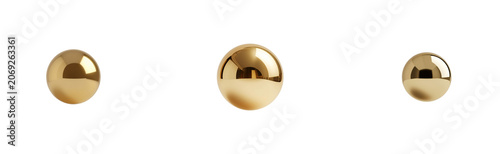 A simple gold sphere symbolizing value, stability, and long-term financial growth.