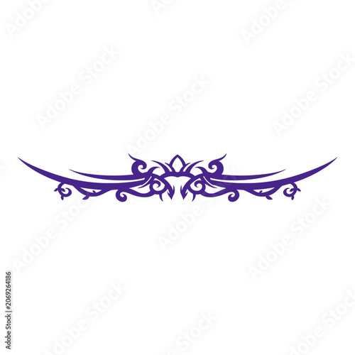 Tribal ornamental decoration illustration art