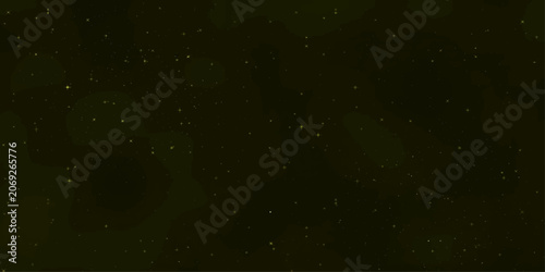Obraz na plátně A dark and murky water surface dotted with shimmering light reflections, possibly from stars or overhead lights, creating an abstract and moody atmosphere