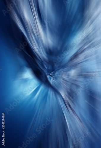 abstract blue background with rays