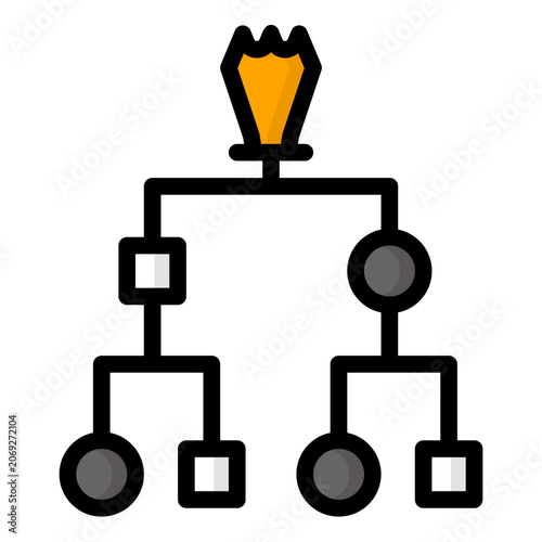 Tableau sur toile Tournament Bracket Playoff Chart