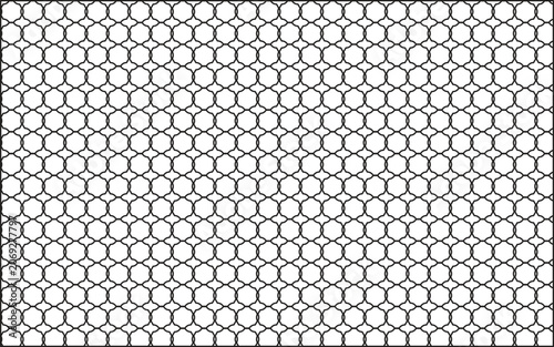 Seamless Islamic Geometric Pattern Vector Background – Arabic Moroccan Lattice Ornament