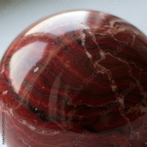 Red marble background