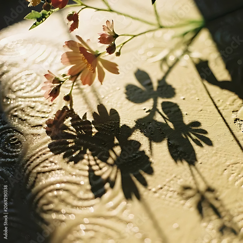 Floral shadows