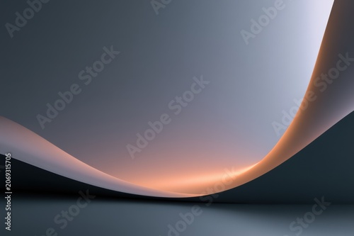 Soft Dusk Gradient with Warm Horizon Glow
