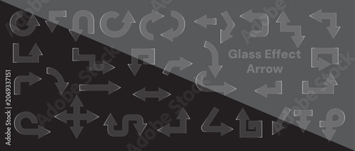 glass effect arrow 1.eps