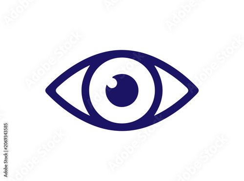 EYE ICON simple icon. Vector ICON all icon Viktor.
