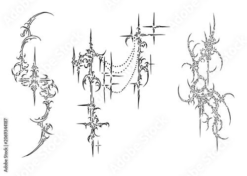 Cybersigilism Tribal Tattoo Design Art