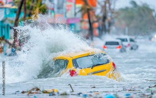 Severe Typhoon Causes Catastrophic Flooding Along Philippine Coastline