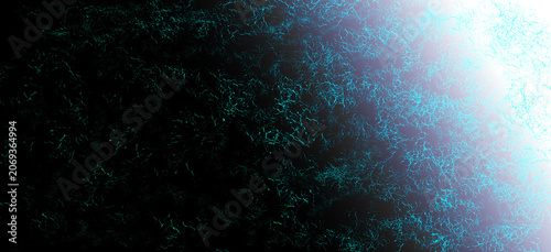 Canvas-taulu High-contrast blue and violet grunge texture with dense crackle and fracture patterns