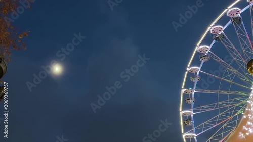 Riesanrad bei Nacht