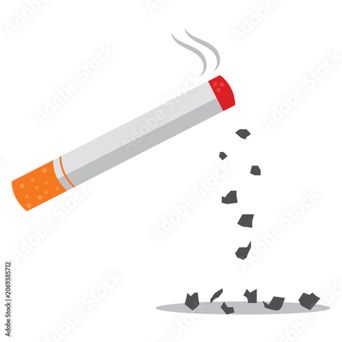 Cigarette icon. symbols collection on white background