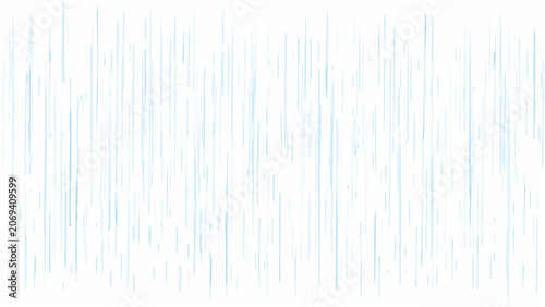 Vertical blue lines of varying lengths on a white background a simple graphic composition azure