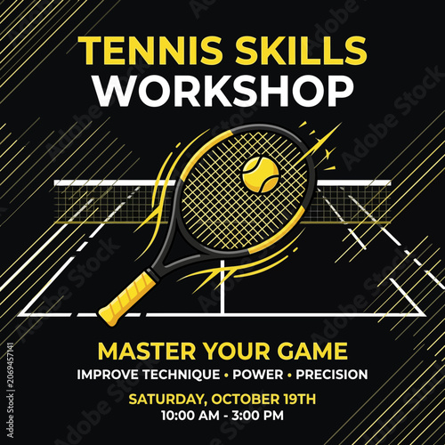 Tennis Skills Workshop Master Your Game Improve Technique Power Precision