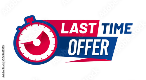 Fotografi Shop last time sale, price off offer alarm badge